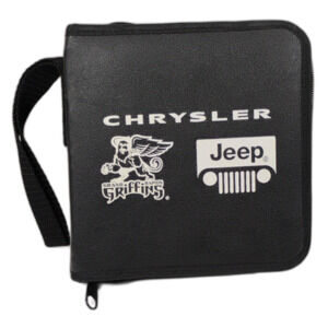 Chrysler Jeep Grand Rapids Griffins Graphic CD Case Holder Organizer 24 CDs Zipp